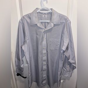 Brooks Brothers Regent Long Sleeve Button Up Shirt. Size 16.5 -2/3 .